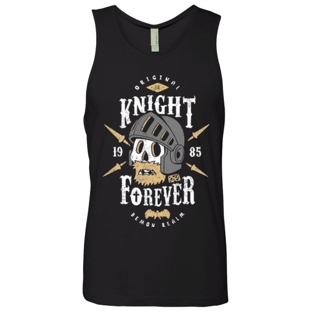 T-Shirts Black / Small Knight Forever Men's Premium Tank Top
