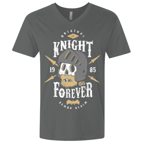 T-Shirts Heavy Metal / X-Small Knight Forever Men's Premium V-Neck