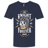T-Shirts Midnight Navy / X-Small Knight Forever Men's Premium V-Neck