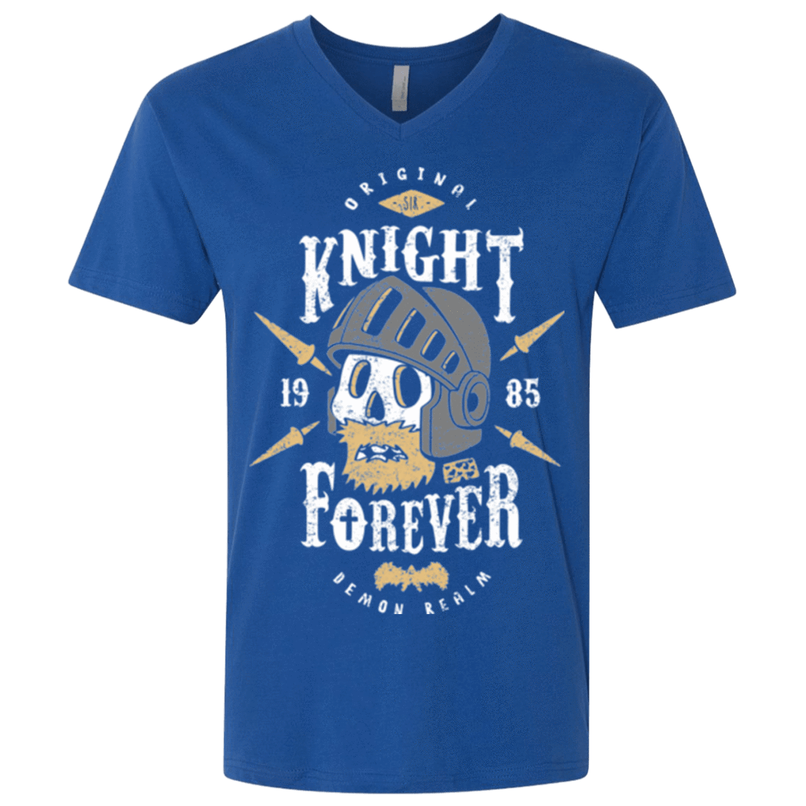 T-Shirts Royal / X-Small Knight Forever Men's Premium V-Neck