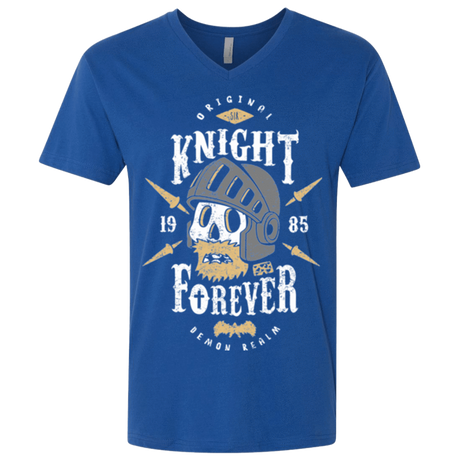 T-Shirts Royal / X-Small Knight Forever Men's Premium V-Neck