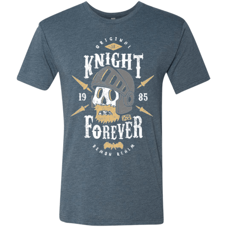 T-Shirts Indigo / Small Knight Forever Men's Triblend T-Shirt