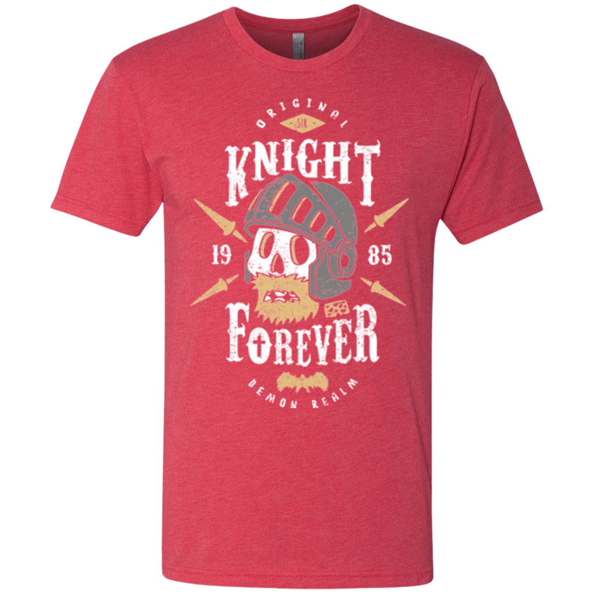T-Shirts Vintage Red / Small Knight Forever Men's Triblend T-Shirt
