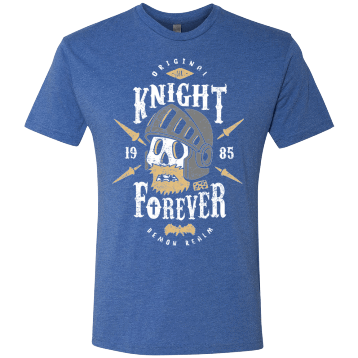 T-Shirts Vintage Royal / Small Knight Forever Men's Triblend T-Shirt