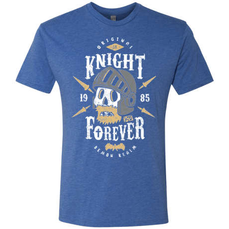 T-Shirts Vintage Royal / Small Knight Forever Men's Triblend T-Shirt