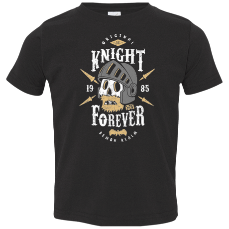 T-Shirts Black / 2T Knight Forever Toddler Premium T-Shirt