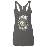 T-Shirts Premium Heather / X-Small Knight Forever Women's Triblend Racerback Tank