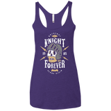 T-Shirts Purple / X-Small Knight Forever Women's Triblend Racerback Tank