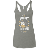 T-Shirts Venetian Grey / X-Small Knight Forever Women's Triblend Racerback Tank
