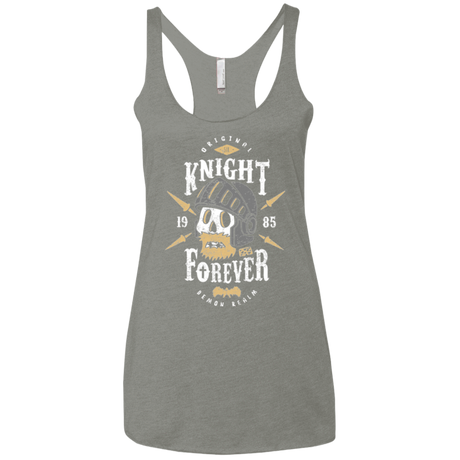 T-Shirts Venetian Grey / X-Small Knight Forever Women's Triblend Racerback Tank