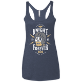 T-Shirts Vintage Navy / X-Small Knight Forever Women's Triblend Racerback Tank
