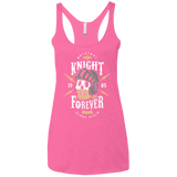 T-Shirts Vintage Pink / X-Small Knight Forever Women's Triblend Racerback Tank