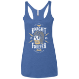 T-Shirts Vintage Royal / X-Small Knight Forever Women's Triblend Racerback Tank
