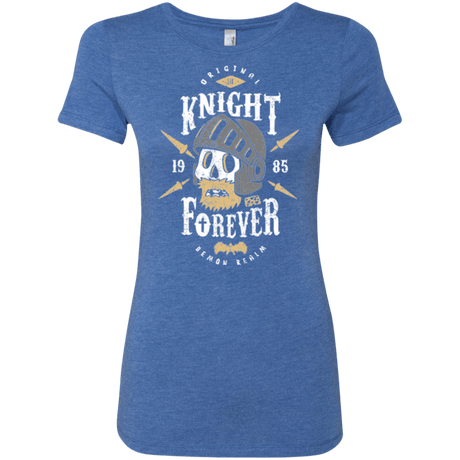 T-Shirts Vintage Royal / Small Knight Forever Women's Triblend T-Shirt