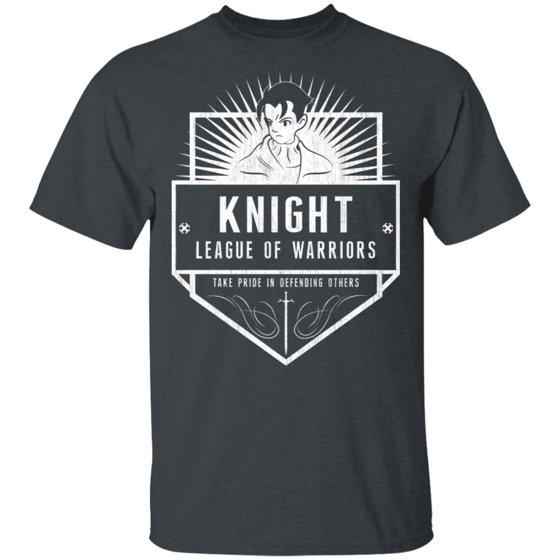 T-Shirts Dark Heather / S Knight League of Warriors T-Shirt