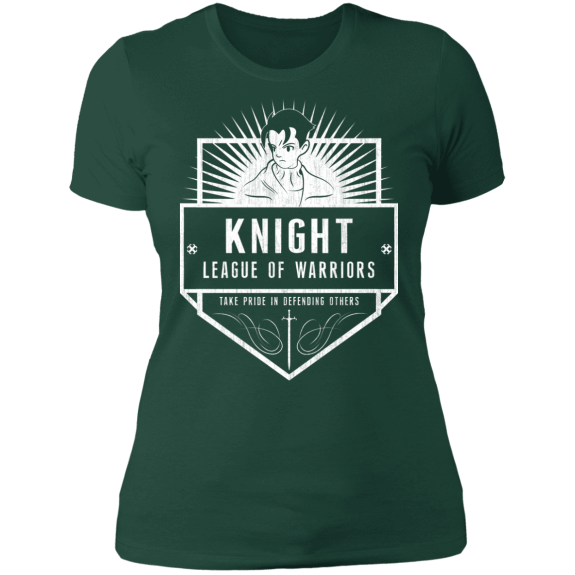 T-Shirts Forest Green / S Knight League of Warriors Women's Premium T-Shirt