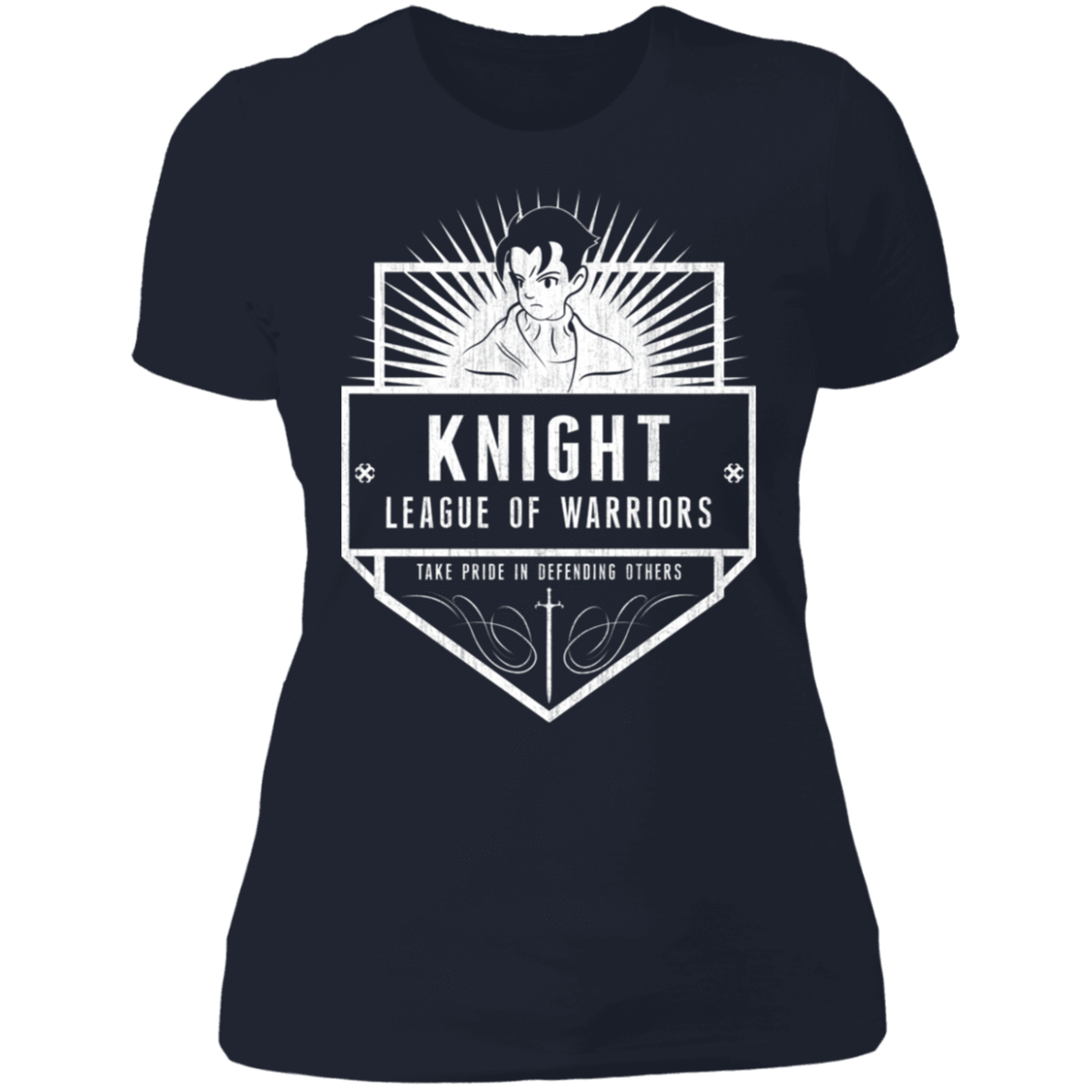 T-Shirts Midnight Navy / S Knight League of Warriors Women's Premium T-Shirt