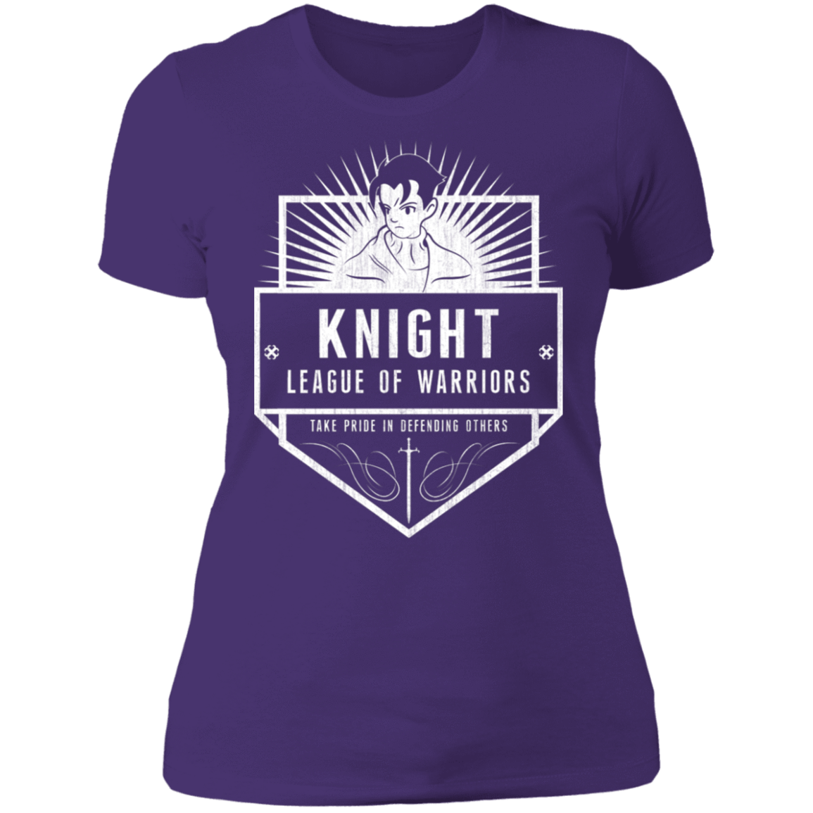 T-Shirts Purple Rush/ / S Knight League of Warriors Women's Premium T-Shirt