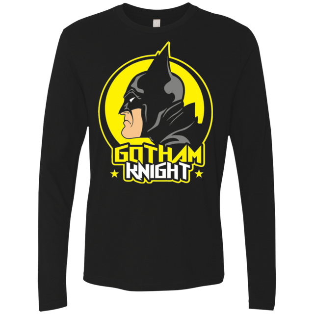 T-Shirts Black / Small Knight Men's Premium Long Sleeve