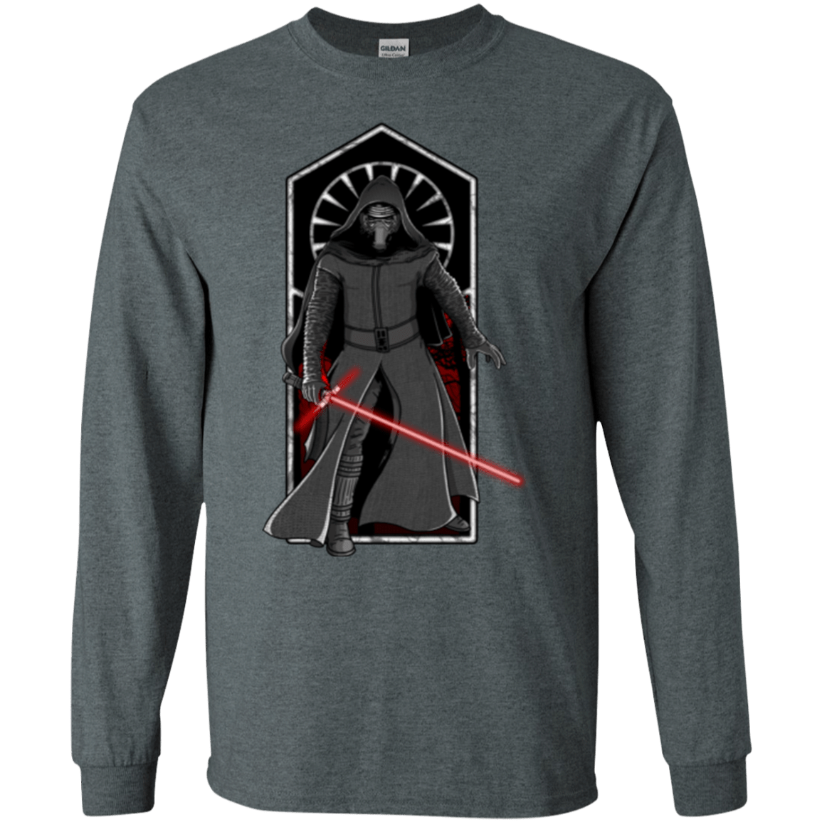 T-Shirts Dark Heather / S Knight of Ren Men's Long Sleeve T-Shirt