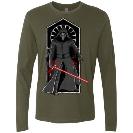 T-Shirts Military Green / S Knight of Ren Men's Premium Long Sleeve