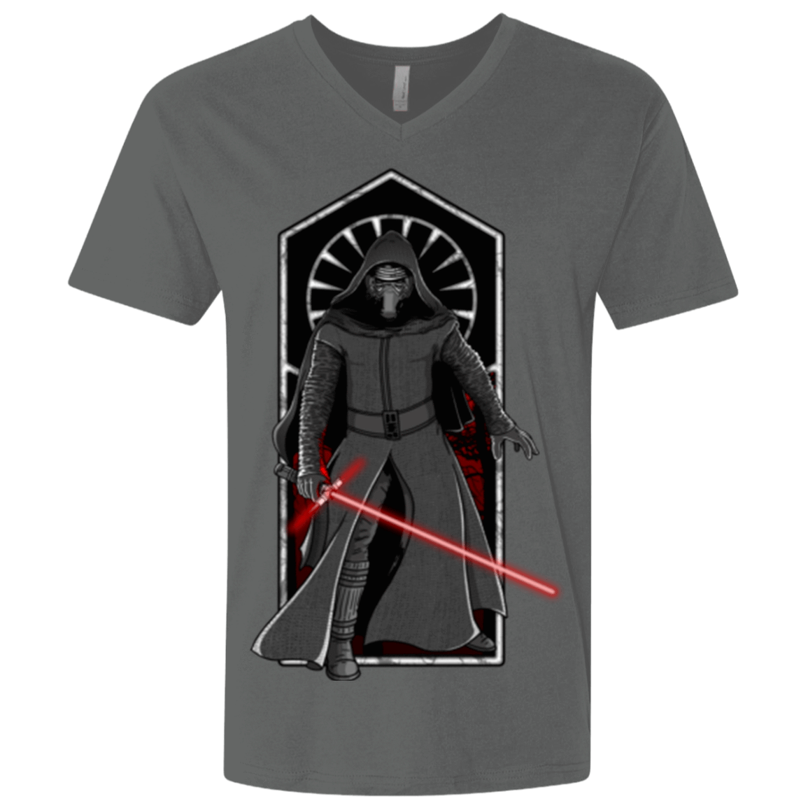 T-Shirts Heavy Metal / X-Small Knight of Ren Men's Premium V-Neck