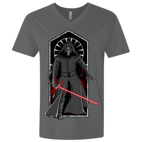 T-Shirts Heavy Metal / X-Small Knight of Ren Men's Premium V-Neck