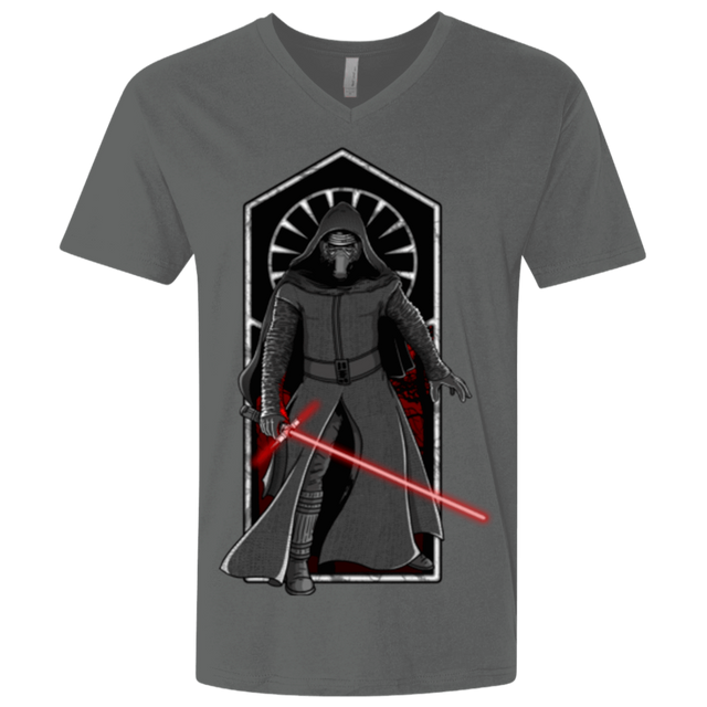 T-Shirts Heavy Metal / X-Small Knight of Ren Men's Premium V-Neck