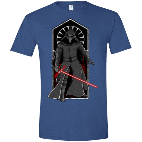 T-Shirts Heather Royal / X-Small Knight of Ren Men's Semi-Fitted Softstyle