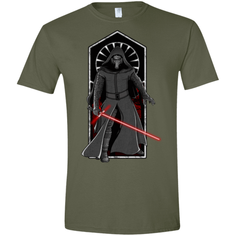 T-Shirts Military Green / S Knight of Ren Men's Semi-Fitted Softstyle