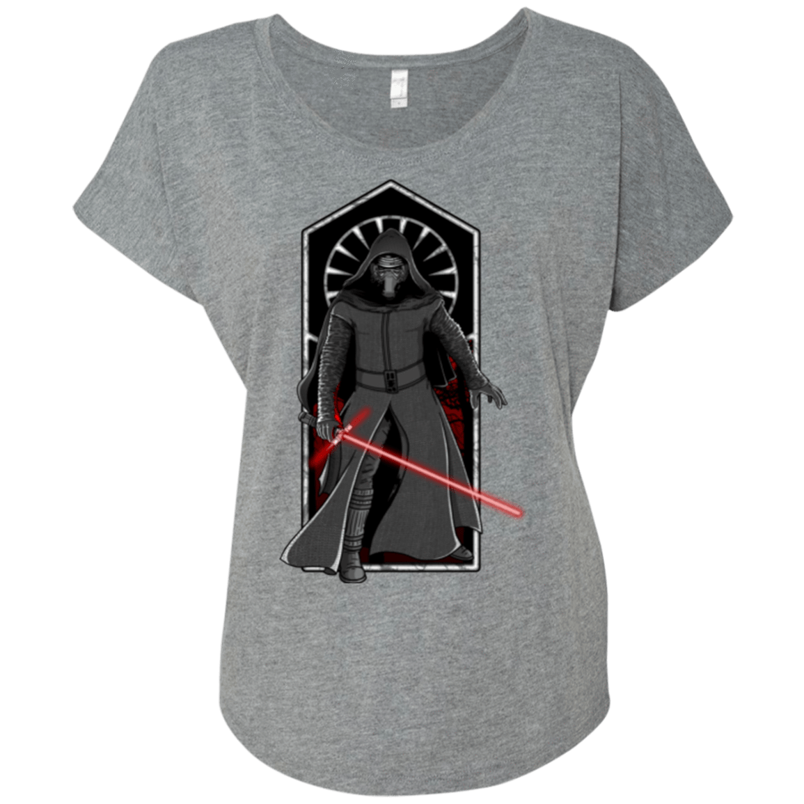 T-Shirts Premium Heather / X-Small Knight of Ren Triblend Dolman Sleeve