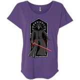 T-Shirts Purple Rush / X-Small Knight of Ren Triblend Dolman Sleeve