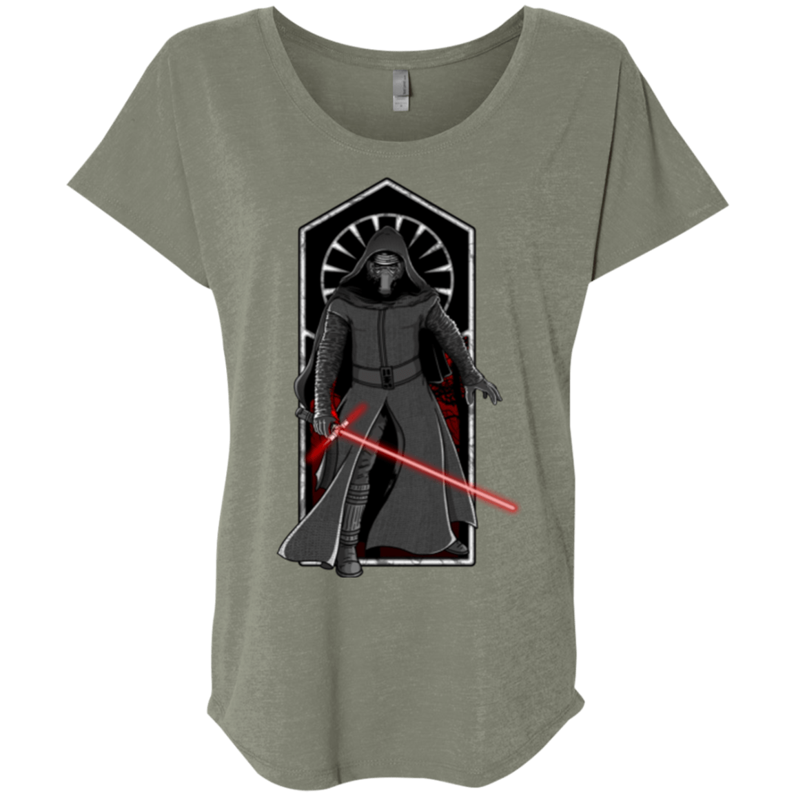 T-Shirts Venetian Grey / X-Small Knight of Ren Triblend Dolman Sleeve