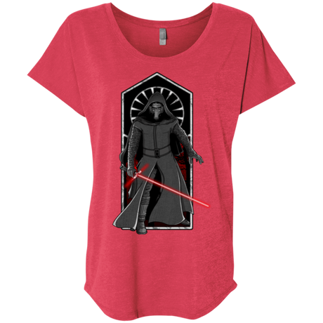 T-Shirts Vintage Red / X-Small Knight of Ren Triblend Dolman Sleeve