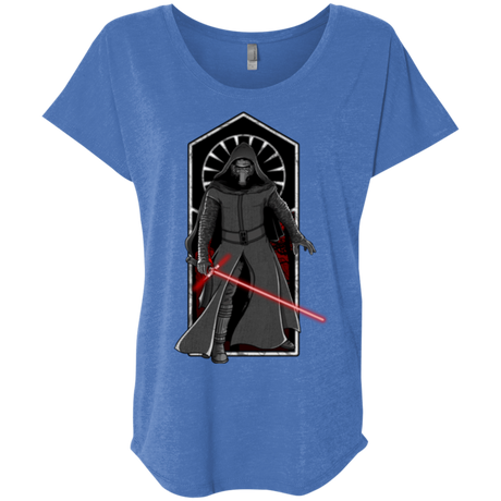 T-Shirts Vintage Royal / X-Small Knight of Ren Triblend Dolman Sleeve