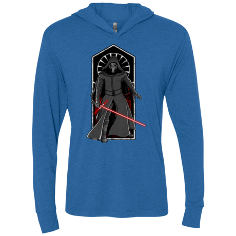 T-Shirts Vintage Royal / X-Small Knight of Ren Triblend Long Sleeve Hoodie Tee