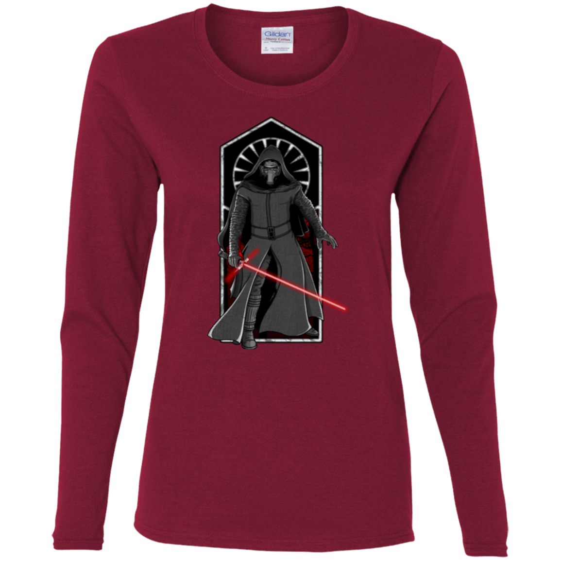 T-Shirts Cardinal / S Knight of Ren Women's Long Sleeve T-Shirt