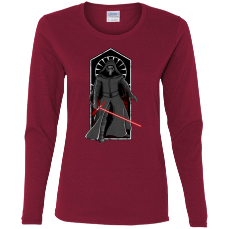 T-Shirts Cardinal / S Knight of Ren Women's Long Sleeve T-Shirt