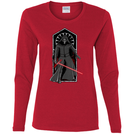 T-Shirts Red / S Knight of Ren Women's Long Sleeve T-Shirt