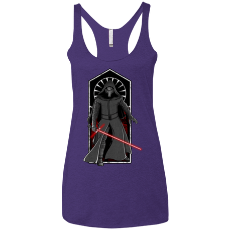 T-Shirts Purple Rush / X-Small Knight of Ren Women's Triblend Racerback Tank