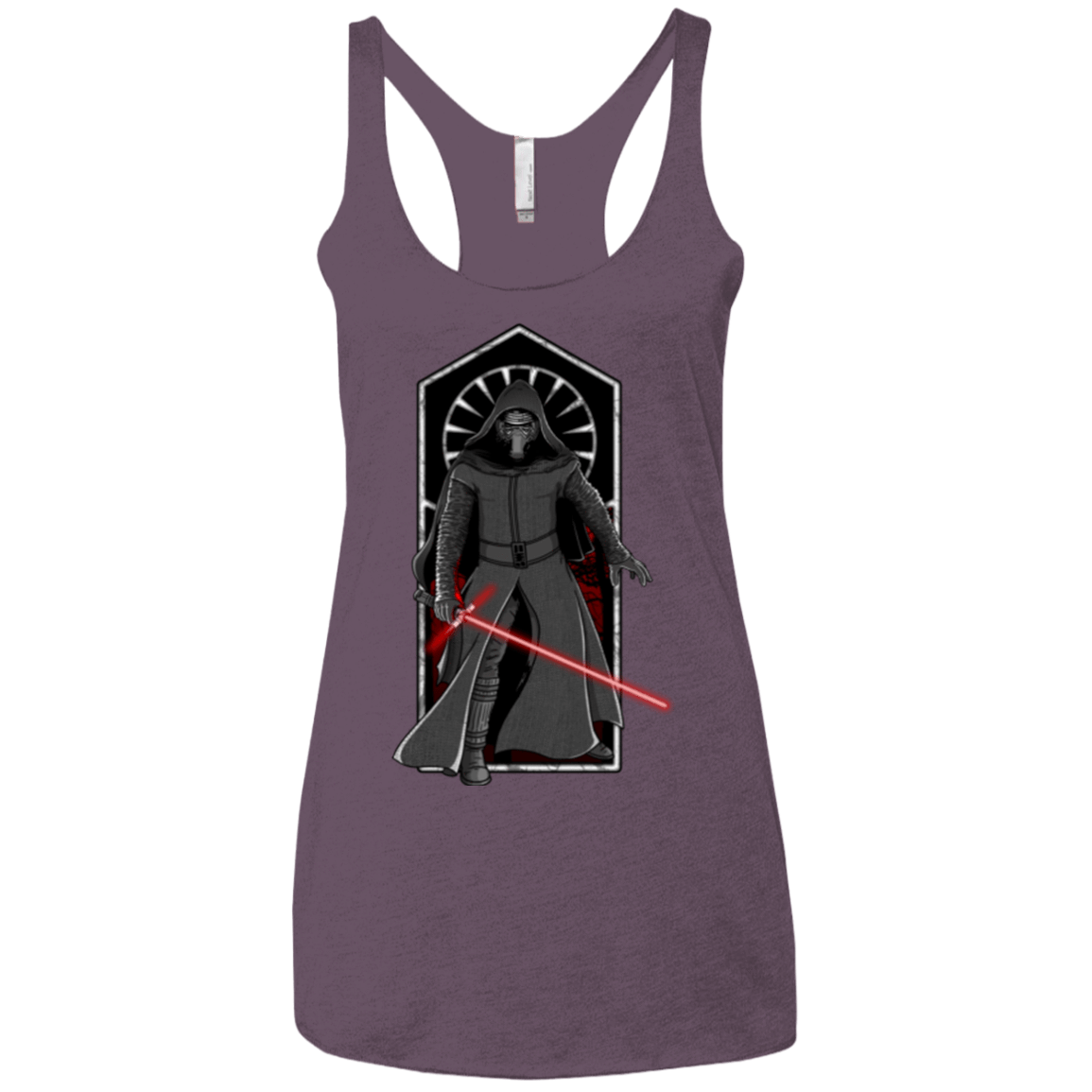 T-Shirts Vintage Purple / X-Small Knight of Ren Women's Triblend Racerback Tank
