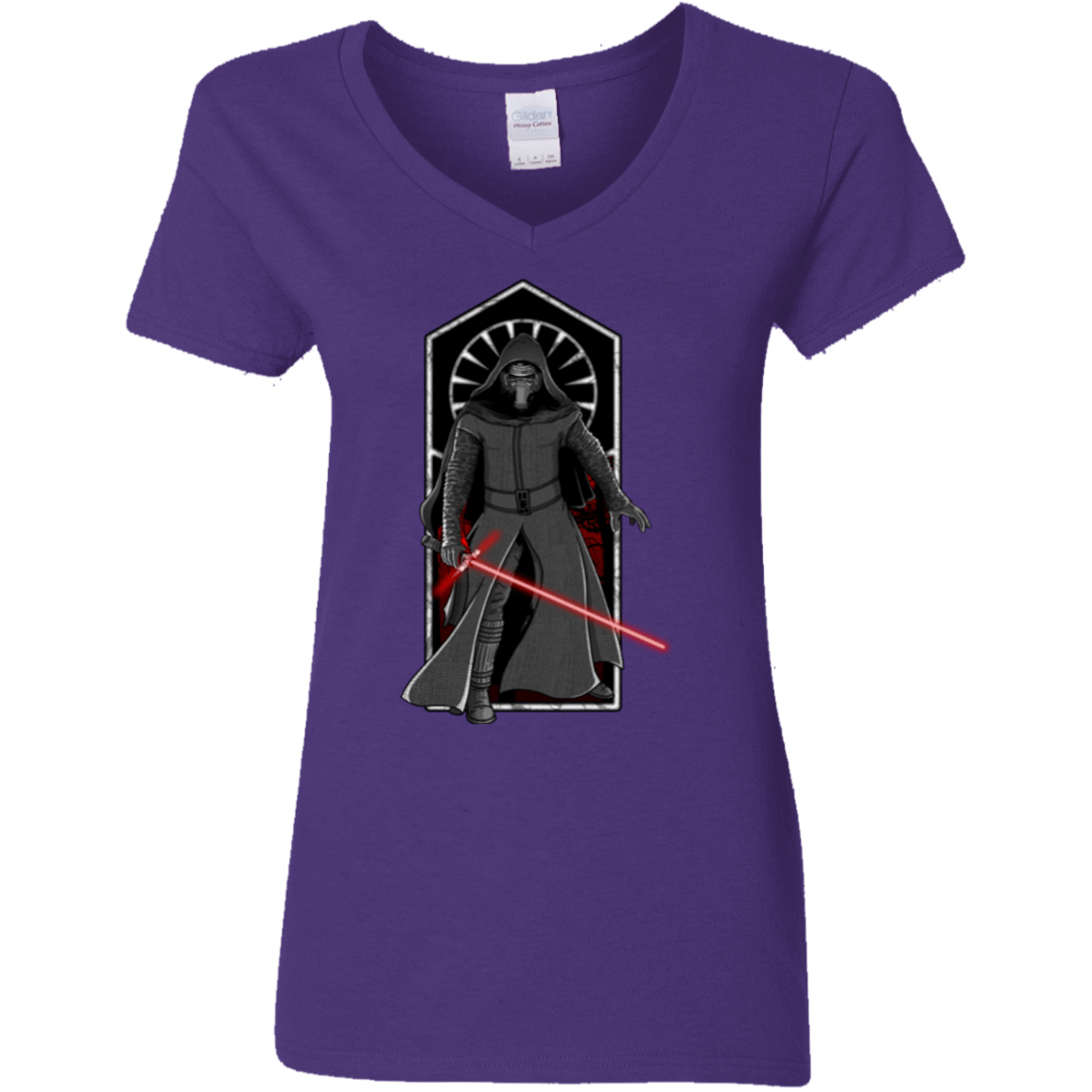 T-Shirts Purple / S Knight of Ren Women's V-Neck T-Shirt