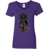 T-Shirts Purple / S Knight of Ren Women's V-Neck T-Shirt