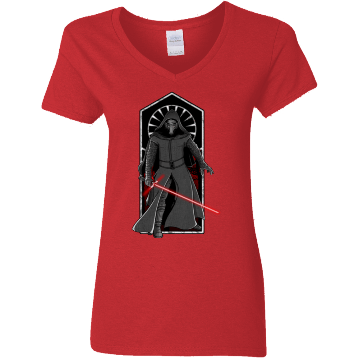 T-Shirts Red / S Knight of Ren Women's V-Neck T-Shirt