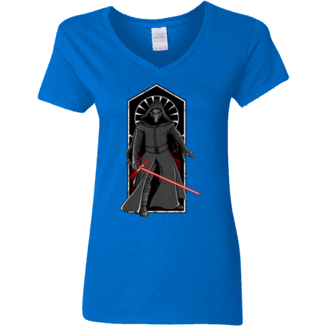 T-Shirts Royal / S Knight of Ren Women's V-Neck T-Shirt