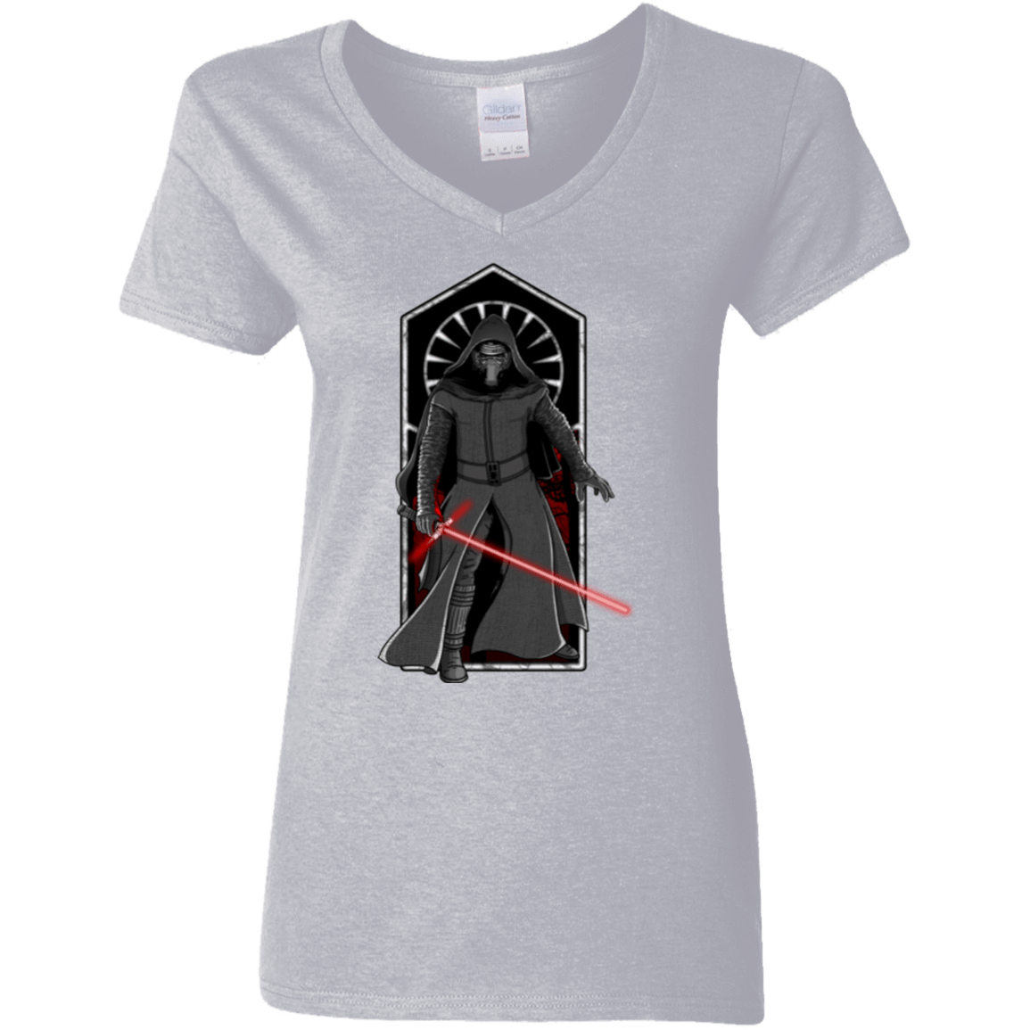 T-Shirts Sport Grey / S Knight of Ren Women's V-Neck T-Shirt