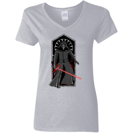 T-Shirts Sport Grey / S Knight of Ren Women's V-Neck T-Shirt