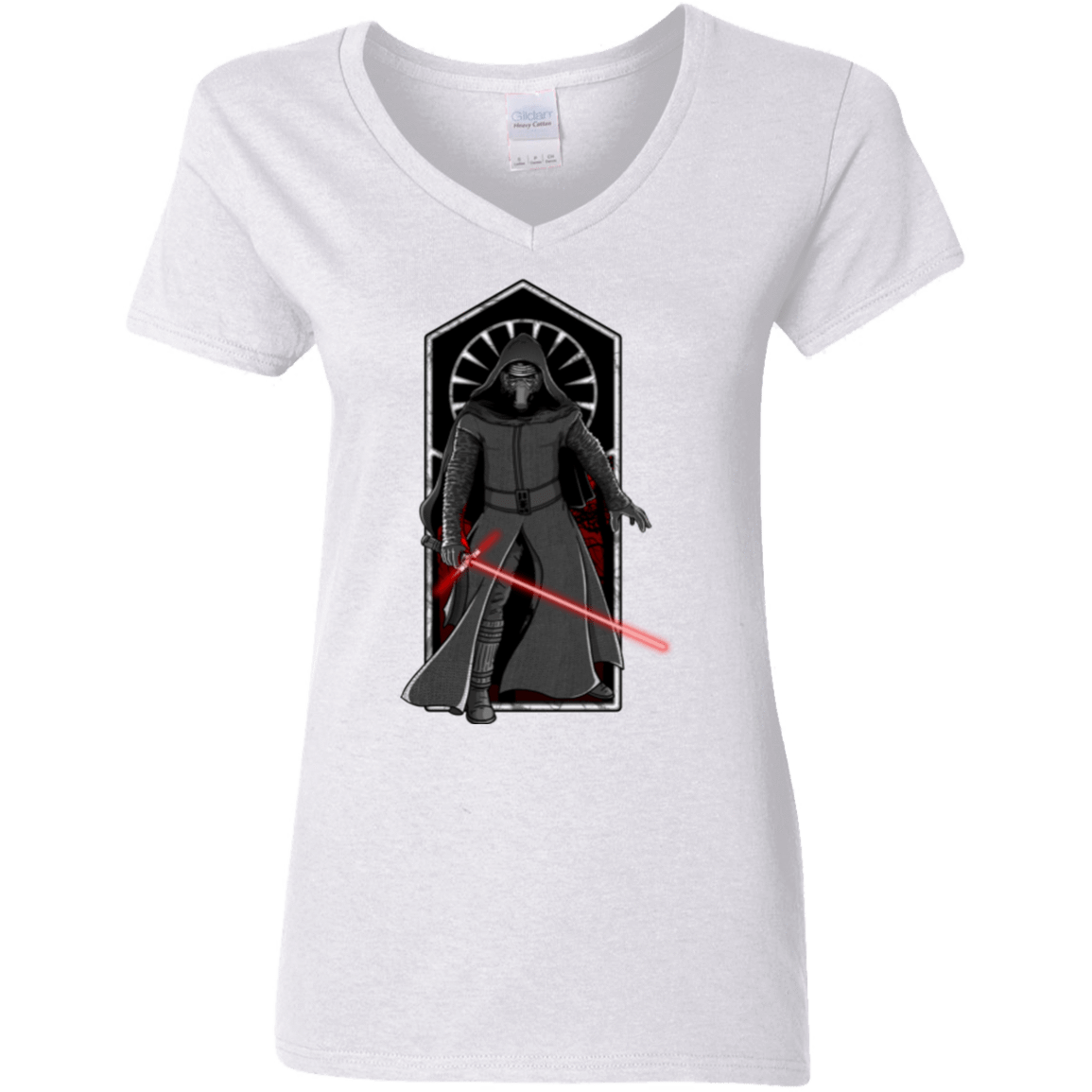 T-Shirts White / S Knight of Ren Women's V-Neck T-Shirt