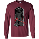 T-Shirts Maroon / YS Knight of Ren Youth Long Sleeve T-Shirt