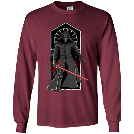 T-Shirts Maroon / YS Knight of Ren Youth Long Sleeve T-Shirt